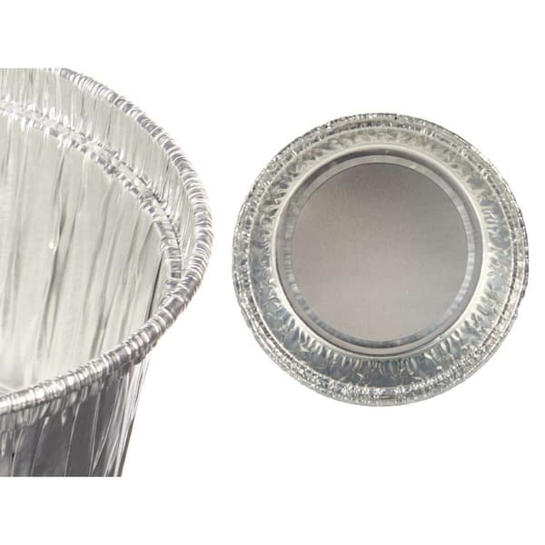Bakform Kinvara 30228 Silvrig Aluminium 8,5 x 8 x 8,5 cm Disponibel Rund (12 antal)