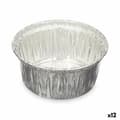 Miniatyrbild 1 av 4: Bakform Kinvara 30228 Silvrig Aluminium 8,5 x 8 x 8,5 cm Disponibel Rund (12 antal)