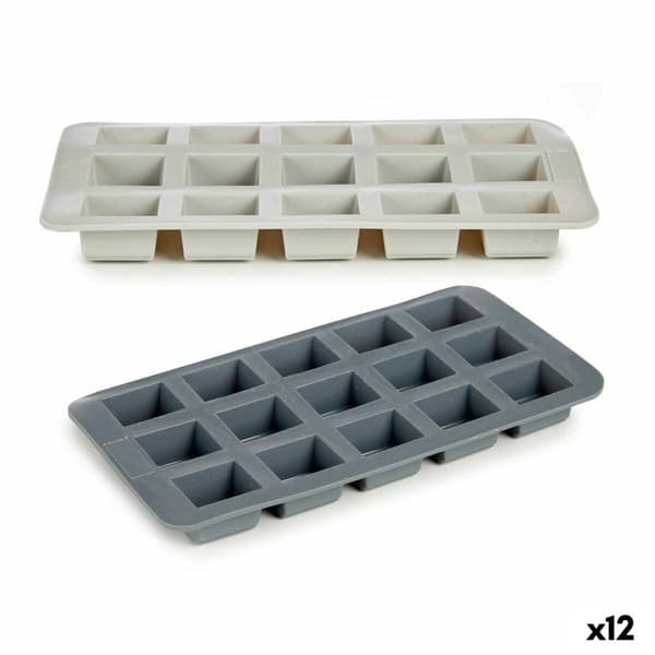 Bageform til bagværk Kinvara HH528 20,7 x 2 x 11 cm Chokolader (12 enheder)