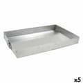 Miniatyrbillede 1 af 2: Rektangulær Form VR Sølvfarvet Aluminium 30 x 19 x 3,5 cm (5 enheder)