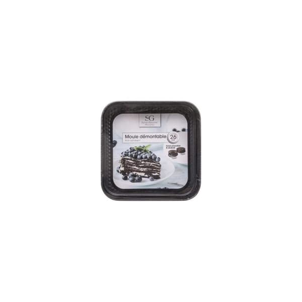 Springformpanne 5five Simply Smart Svart Metall 26 x 26 cm