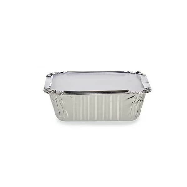 Ruokatarjottimen setti Kinvara 16144 Alumiini 14,5 x 7,5 x 12,5 cm Kertakäyttöinen Kannellinen (12 osaa)