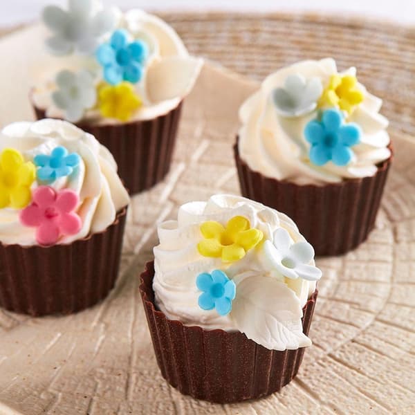 Chokladform Pralinform Cupcakes - Decora