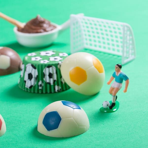 Fotboll Pralinform Praliner Polykarbonat Chokladform - Decora