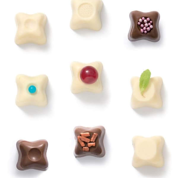 Fantasia Pralinform 10st Polykarbonat Chokladform - Decora