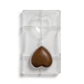 Miniatyrbild 2 av 2: Medium Heart 2 st Hjärtan Pralinform Chokladform Polykarbonat - Decora