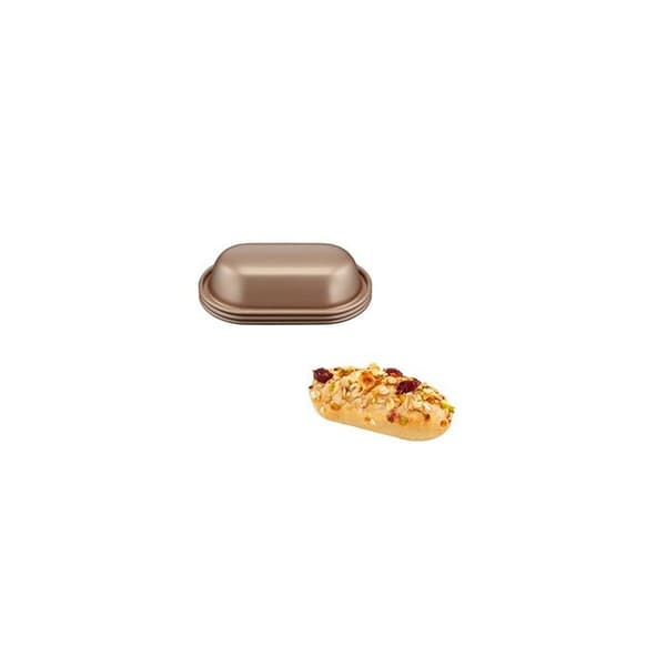 Bullformar - Tefal - Creabake J3088304 - Koppar och Grå - Metall - 3 st