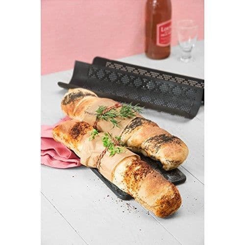 Baguetteform - KAISER - 2300651354 - Non-stick - Rostfritt Stål - 2 Baguetter
