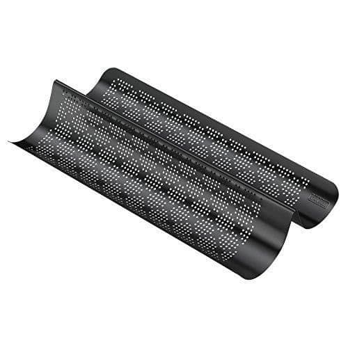 Baguetteform - KAISER - 2300651354 - Non-stick - Rostfritt Stål - 2 Baguetter
