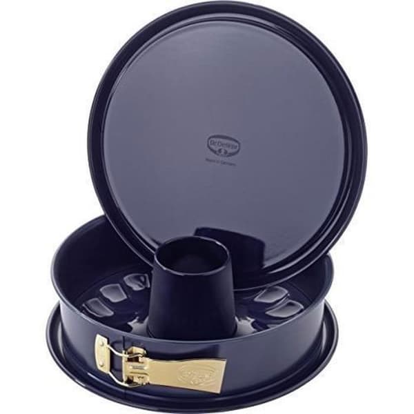 Dr. Oetker Back-Liebe Springform Pan med Emalj Skorstensbotten Ø26 cm Svart, 26 x 26 x 7 cm - 1102
