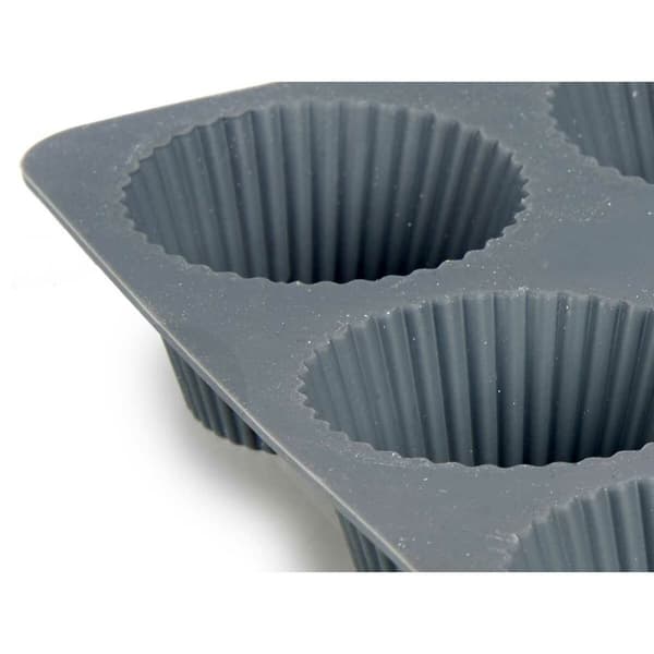 Muffinsbricka Kinvara HH421 Ljusgrå Mörkgrå 22 x 3 x 22 cm Magdalenas (6 antal)