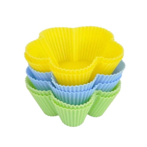 SILIKONIMUFFINIMUOTIT ?8cm 6 KPL. TS-399-2 MONIV�RI