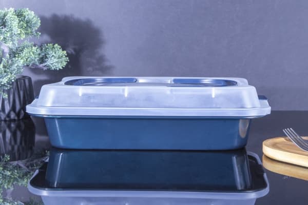 KANSELLINEN LEIvinpelti 36,5X24,5X5,5cm BERLINGER HAUS AQUAMARINE BH-7838