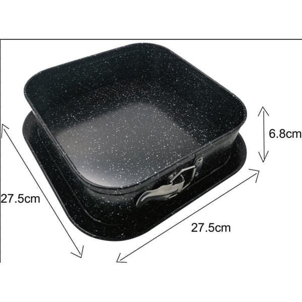 MARMORERAD T?RTV�LLARE 27,5 X 27,5 X 6,8 CM KINGHOFF KH-1791