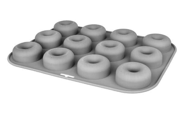 SILIKONEFORM TIL 12 DONUTS MED HUL BRUNBESTE BB-1695