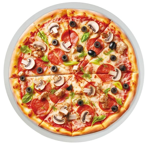CORDIERYTE PIZZA-BAGESTEN 33CM + KLAUSBERG STAND KB-7788