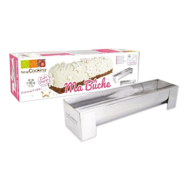 Biskopsform - SCRAPCOOKING - En biskop - Inox - 30 cm - Avtagbara fötter