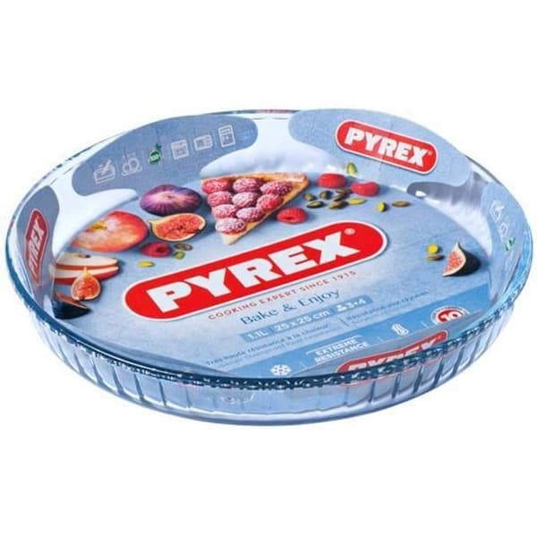 Tartform - PYREX - 1450152 - I borosilikatglas - 28 cm