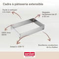 Miniatyrbild 3 av 4: Justerbar bakform 27 till 52 cm Zenker Smart Pastry