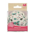 Miniatyrbild 2 av 3: FunCakes Muffinsformar Järnek Baking Cups -Holly Leaf- 48st