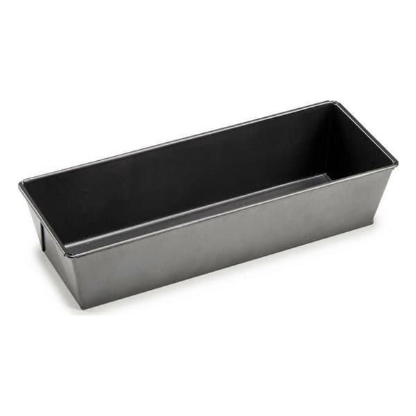 Rektangulär bakform Mörkgrå Metall Kolstål 11,5 x 7,7 x 31 cm (12 antal)