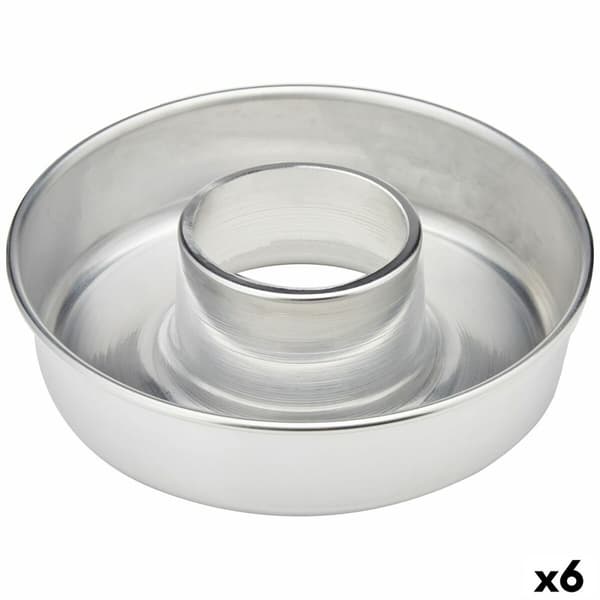 Bakform VR Aluminium Silvrig Ø 25 cm (6 antal)