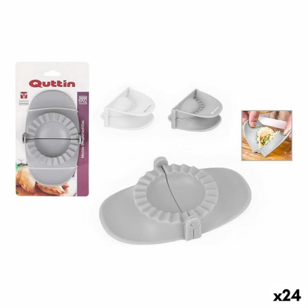 Bakform Quttin Plast 19 x 11 x 3,2 cm Små piroger (24 antal)
