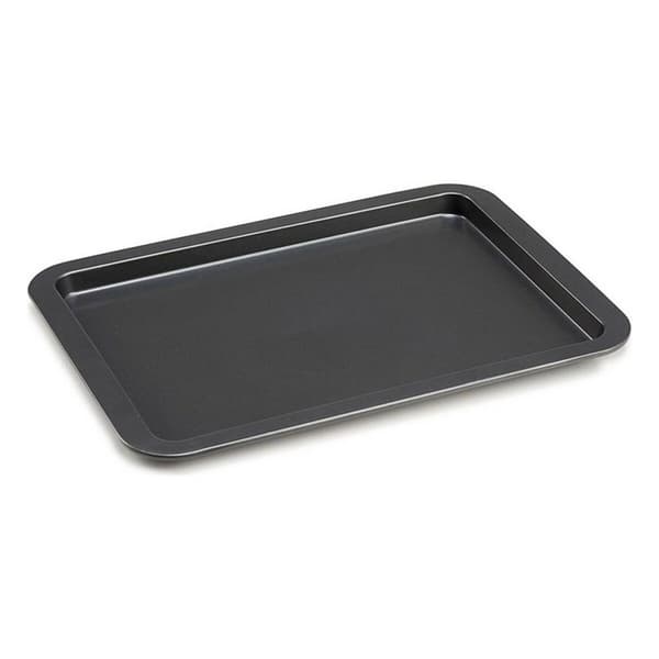 Bageplade Kinvara CK56483-47 Grå Metal 25,3 x 2 x 37 cm (12 enheder)