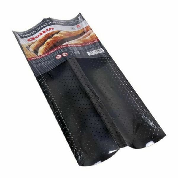 Flütesform Quttin 123899 Dobbelt 37,8 x 16,5 x 2 cm (12 enheder)
