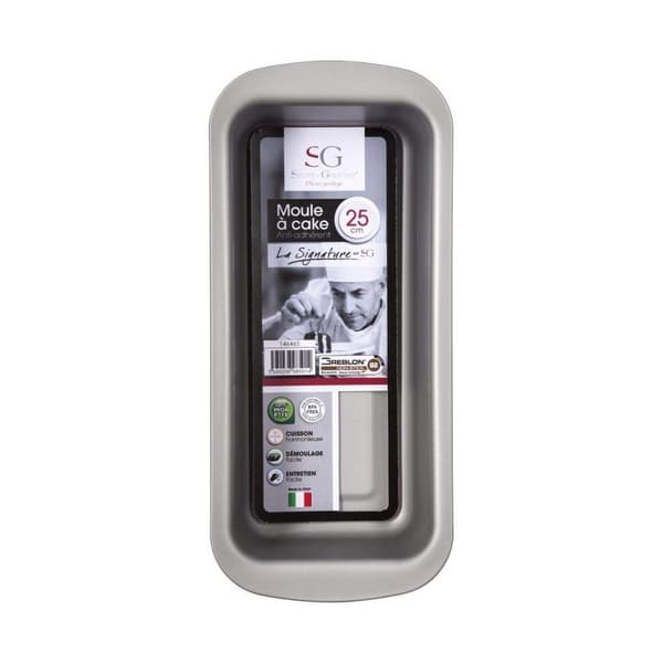 Suorakulmainen muotti Secret de Gourmet Alumiini Kromattu (25 cm)