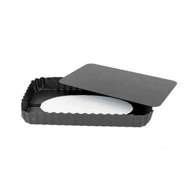 Irtopohjavuoka Quttin Musta Hiiliteräs 31,5 x 21,5 x 3,5 cm (6 osaa)