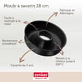 Miniatyrbild 3 av 6: Savarinform 28 cm Zenker Black Metallic ref. 7408