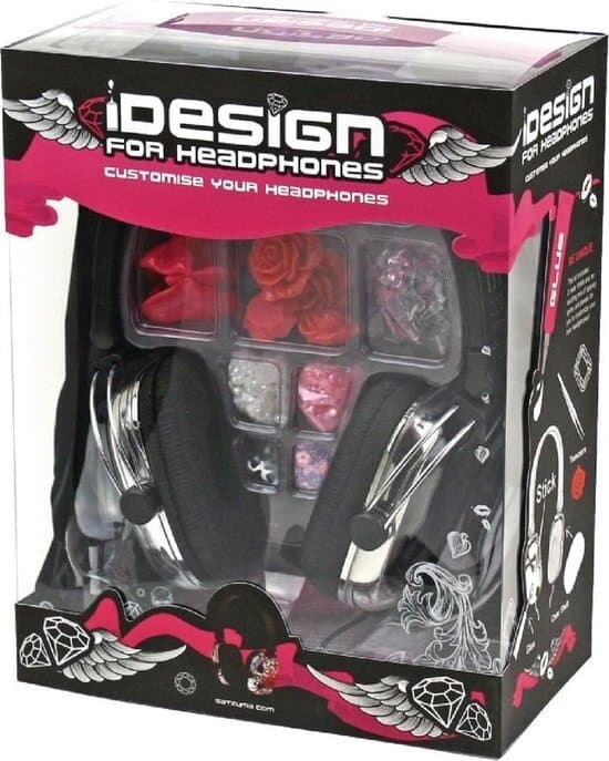 Satzuma SZ-IDH-F Idesign hovedtelefon -blomst