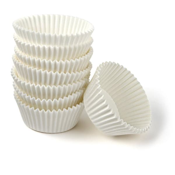 Muffinsformar - Zenker - 43436 - Paket med 100 st - Vitt papper - Lätt bakning