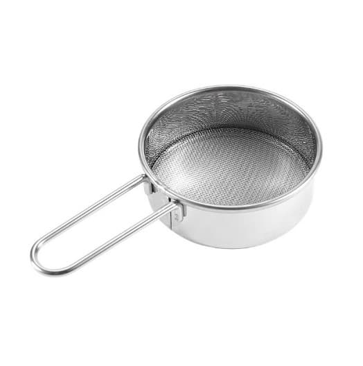 INF Bakesil i rustfritt stål - finmasket sil til mel, kaffe og mer