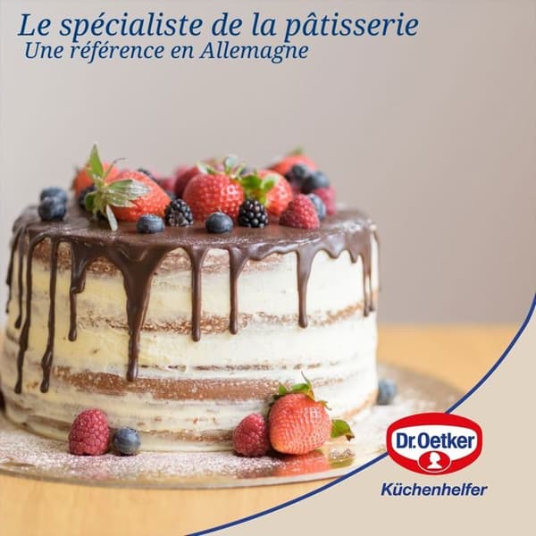 Fällbar form - DR. OETKER - 4861 - Rostfritt Stål - 25x38cm - Kräm-antracit
