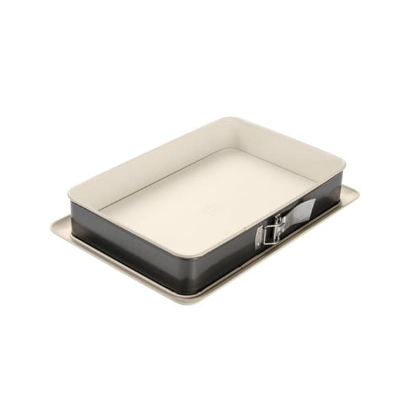Fällbar form - DR. OETKER - 4861 - Rostfritt Stål - 25x38cm - Kräm-antracit