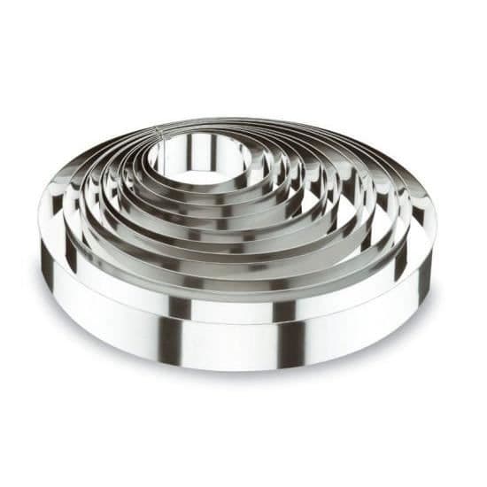 Tårtform - 18-10 - Rund 18x4,5 cm - Metall - Tål diskmaskin