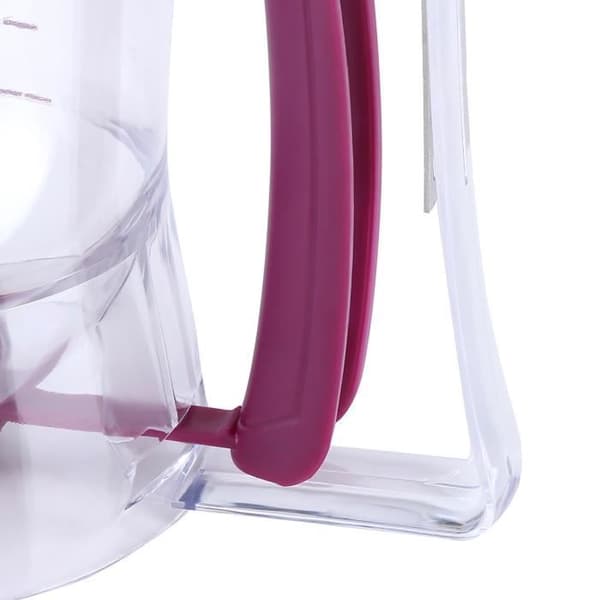 Alinory Smet Dispenser, 900ml Manuell Smet Dispenser Cupcake Pancake Waffle Mätkopp Köksbakverktyg