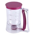 Miniatyrbild 1 av 4: Alinory Smet Dispenser, 900ml Manuell Smet Dispenser Cupcake Pancake Waffle Mätkopp Köksbakverktyg