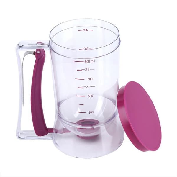 900ml Cupcake Pancake Cake Smet Dispenser Bakverksblandningskanna Konditoriverktyg HB052