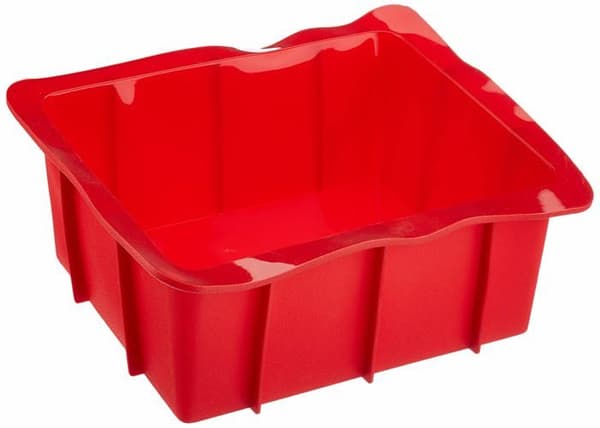 Gmmh - 1 - XXL Ugnsform i silikon - Lasagneform - Kakform - Brödform - Brödform (röd)
