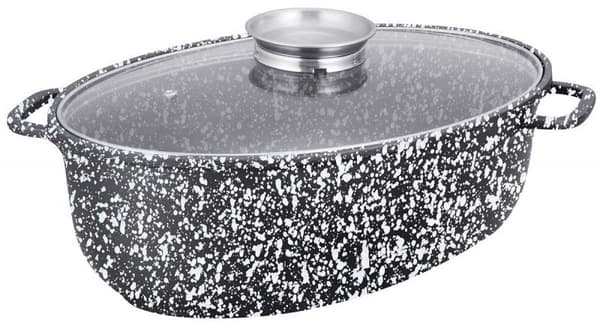 KERAMISK GÖRSPanna 38cm MED LOCK KLAUSBERG KB-7366