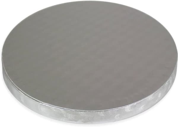 Tårtform - Pme konditorivaror - BBR884 - Runt stöd och tårtlåda, Plast, Vit, 33 x 33 x 15,2 cm