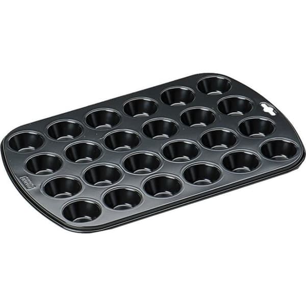 Muffinsform - KAISER - 2 förpackningar med 4 delar - Svart - Tål frys - Diskmaskin