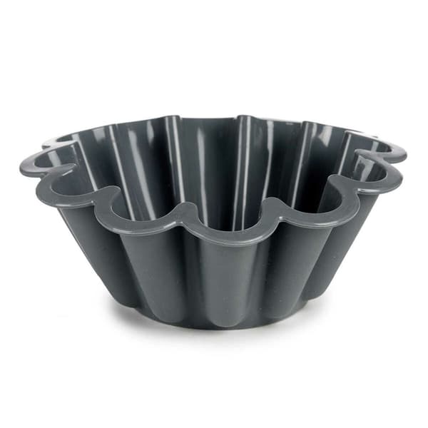 Kakkuvuoka Kinvara HH477 Vaaleanharmaa Tumman harmaa Silikoni 1,5 L 24,5 x 10 x 24,5 cm (6 osaa)