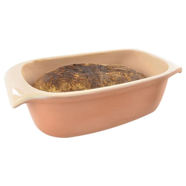 Keraaminen leipävuoka leipätaikinan paistamiseen, 33x16 cm