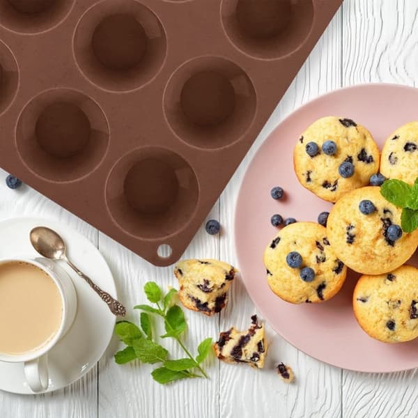 Silikonimuotti, minimuffinssivuoka muffinseille, pienet muffinit, 20 kpl