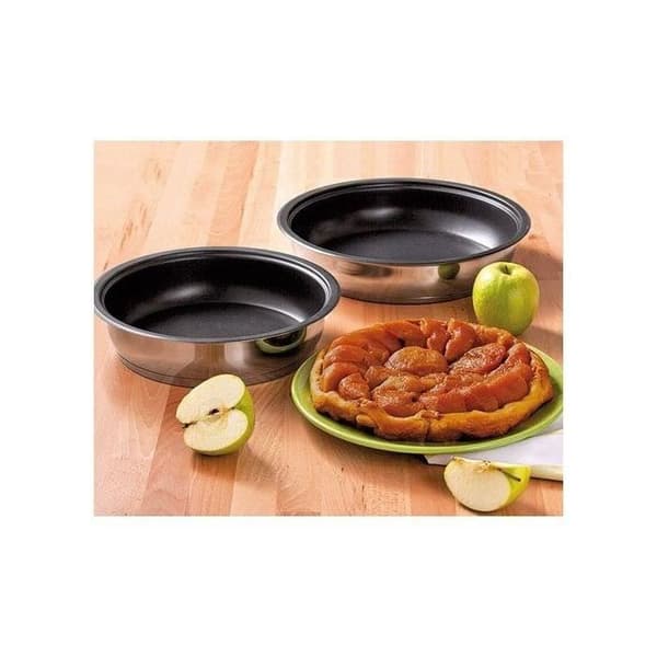 BAUMALU - Tarte tatinform - rostfritt stål - 24cm