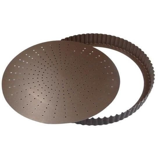 Tartform - GOBEL - 32 cm - Non-stick - Avtagbar botten - Perforerad